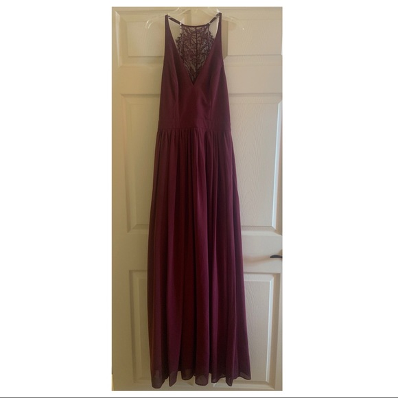 LULUS | Burgundy Dress - Picture 1 of 3